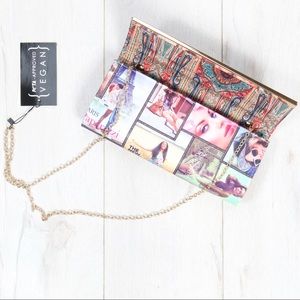 Magazine inspired clutch